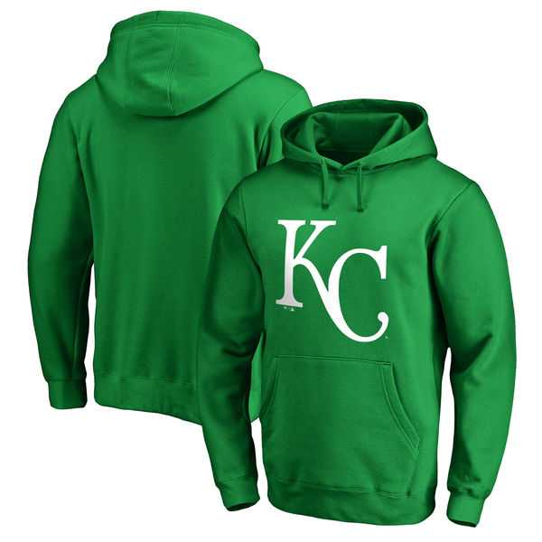 Men's Kansas City Royals Fanatics Branded Kelly Green St. Patrick's Day White Logo Pullover Hoodie,We sell and wholesale Men's Kansas City Royals Fanatics Branded Kelly Green St. Patrick's Day White Logo Pullover Hoodie on line form chian!